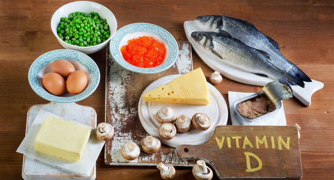 в каких продуктах витамин D